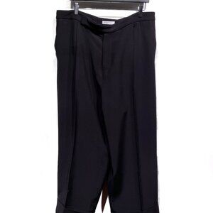 J.W. Anderson Black Pleated Cropped Trousers